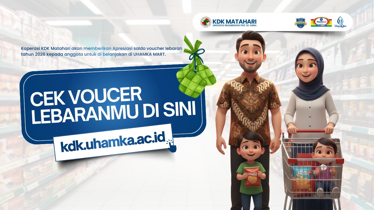 Voucher Lebaran 2026 untuk Anggota KDK Matahari UHAMKA